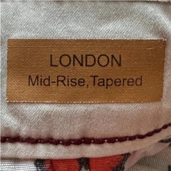 7 Downie St. Men's Oatmeal Shorts Size 36 9" Tapered Shorts - Picture 6 of 7